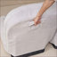 Canapé-lit convertible double à 18 positions - Canapé-lit pliable | Blanc | Profondeur du siège 63,78-1672100870