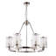 Ravens 6 - Light Waggon Wheel Chandelier