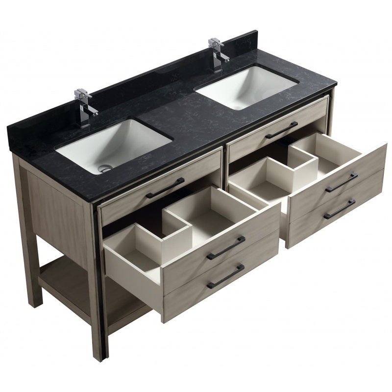 Base de meuble-lavabo double Vali 59 seulement