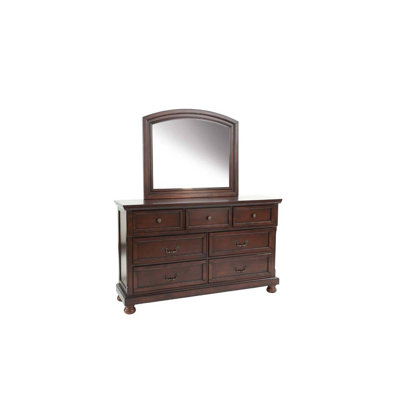 Commode de style traditionnel 1 pièce 3 petits tiroirs 4 grands tiroirs