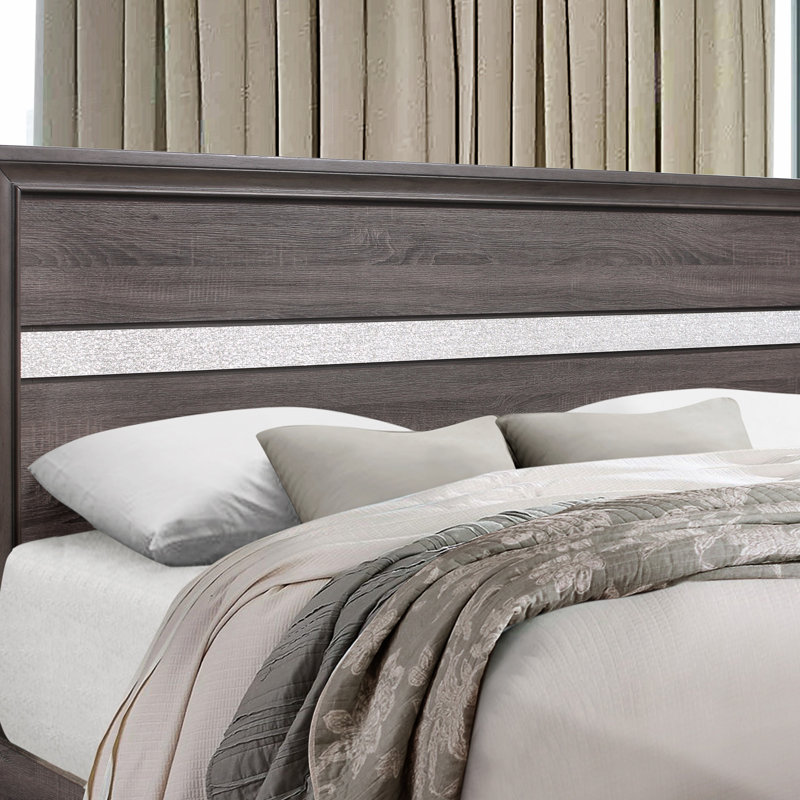 RYDER SPARKLE GREY FULL BED