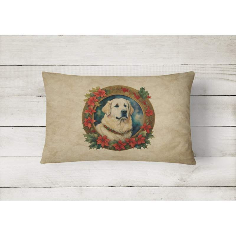 Coussin Christmas, 12 po x 16 po, Rectangulaire