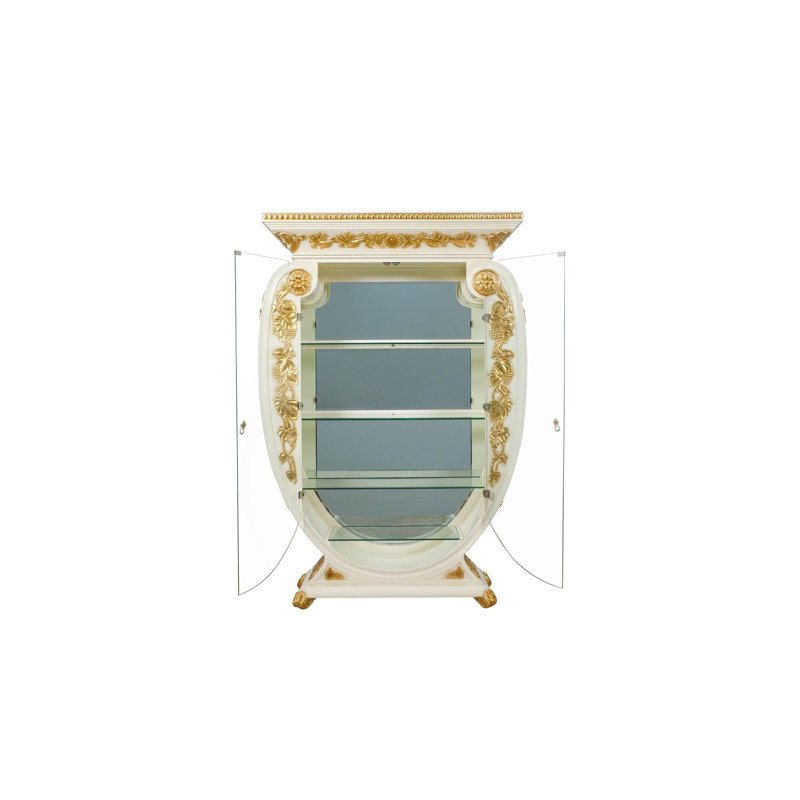 Dining Cabinet, Beige/Gold