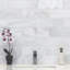 Arabescato Carrara 4 in. x 12 in. Honed Marble Subway Floor and Wall Tile-1027120888
