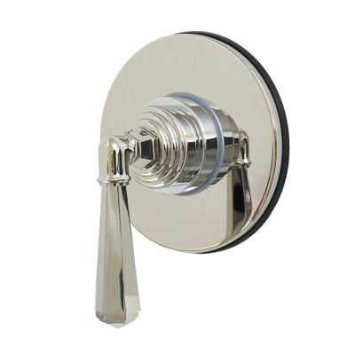 Kingston Brass Metropolitan Single-Handle Wall Mount Six-Way Diverter Valve with Trim Kit