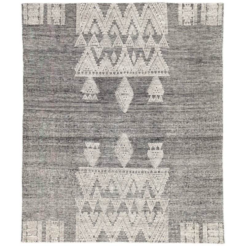 Wool Geometric Area Rug