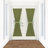 Lamesa Semi Sheer French Door Curtain Single Panel-1635678307-1635678310