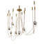 108" Long Castiliolite Trapeze 8 Light Chandelier