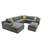 Jede Full Compressed Sectional-1162073935