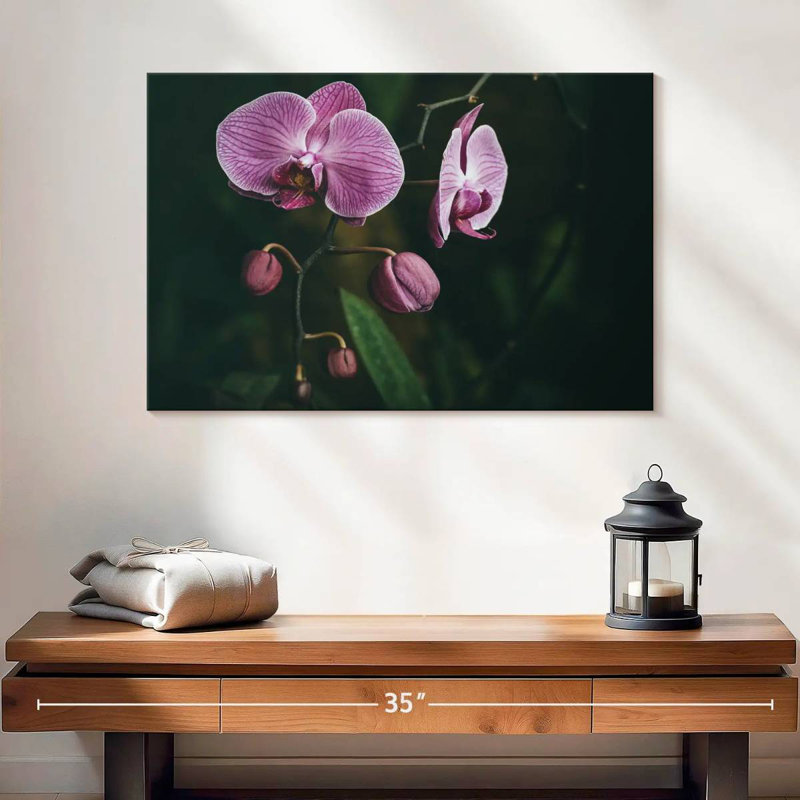 Fleurs d'orchidées Harnek, H 16 po x l 24 po