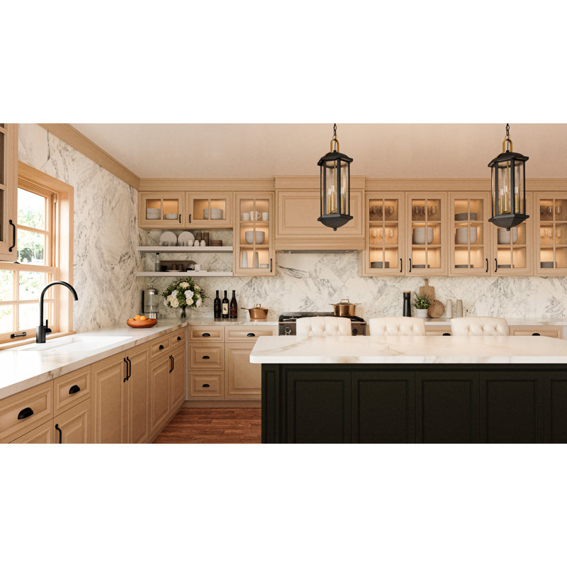 Ingetrud 3-Light Matte Black Mini Pendant