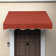 Auvent fixe en tissu acrylique San Francisco Awntech