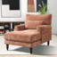 Chaise longue rembourrée L 51,55 po-1166583621