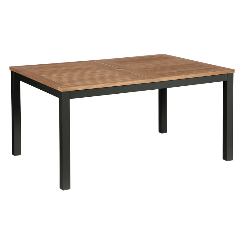 Aura Extending Dining Table, Graphite