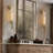 25" Modern Tube Clear Ribber Glass Single Wall Sconce Lighting Fixture in Brass-508069873