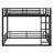 Metal Bunk Bed For Kids, Teens, Adults-697015987
