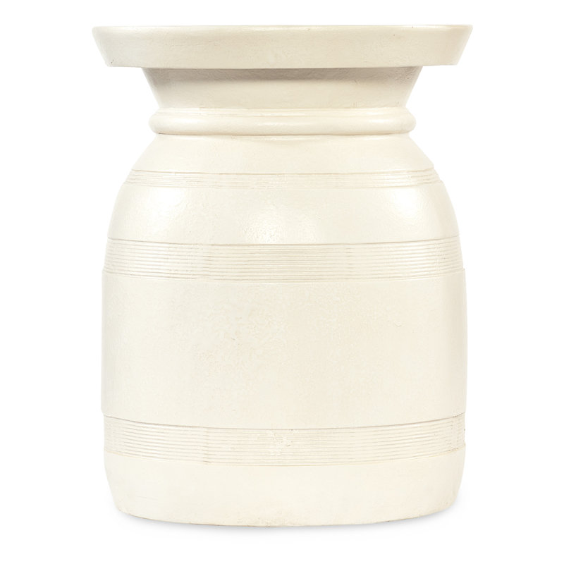 Big Sky End Table, Cream