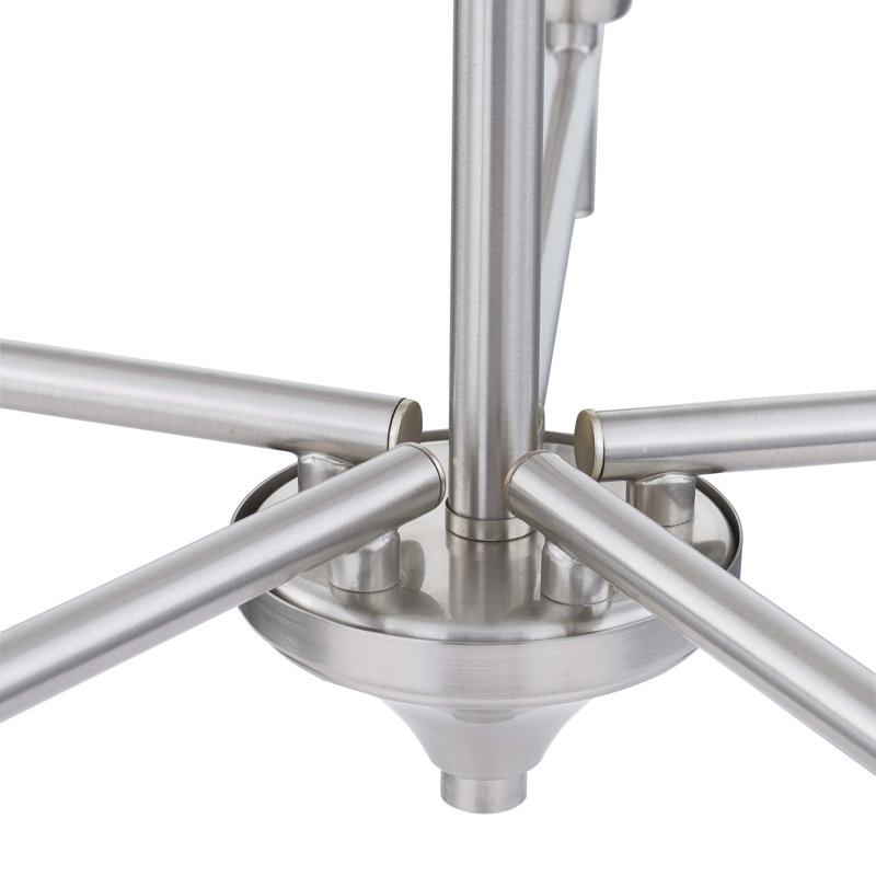 Meredith Chandelier, Brushed Nickel