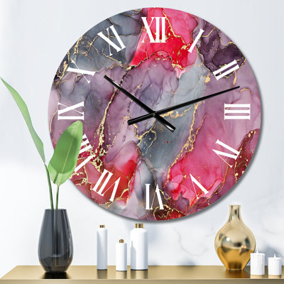 Horloge murale surdimensionnée
