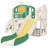 BASAT 60.2'' W Plastic Freestanding Slide-107135809