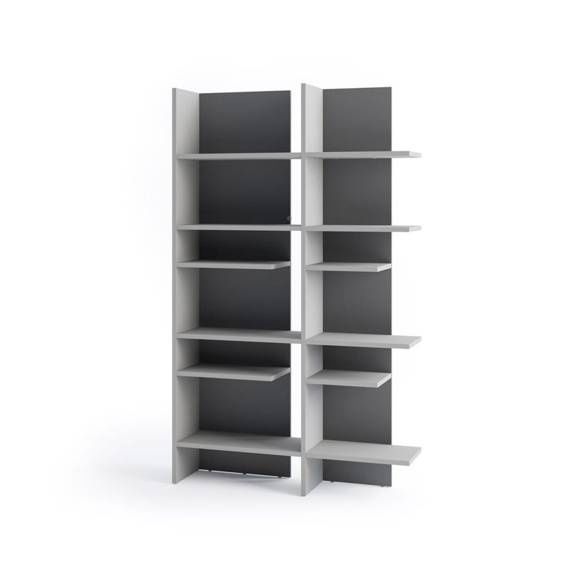 Princilla 197cm H x 119cm W Standard Bookcase