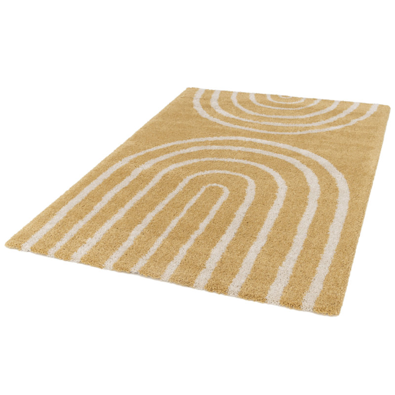 Amitai Geometric Shag Area Rug, Rectangle 160 x 230 cm