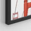 "Détail architectural du pont suspendu rouge" sur papier-98266416-98266421