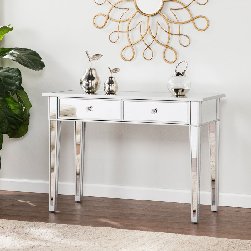 Console à miroir à 2 tiroirs Mirage