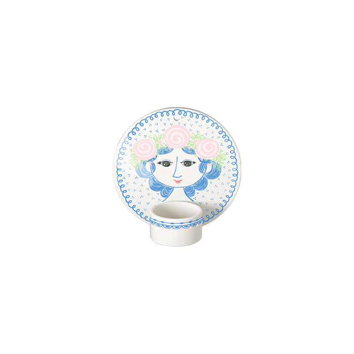 Bougeoir Dora, face bleue, 5,1 po, Visage bleu