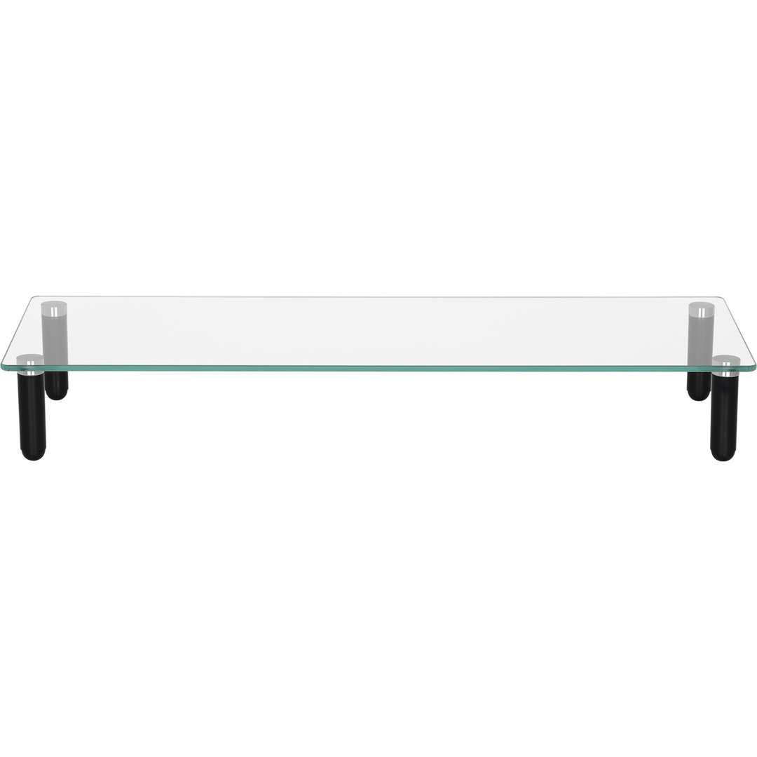 Glass Monitor Stand Inbox Zero