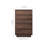 Black Walnut Wood Storage Entry Cabinet Solid Wood Accent Chest