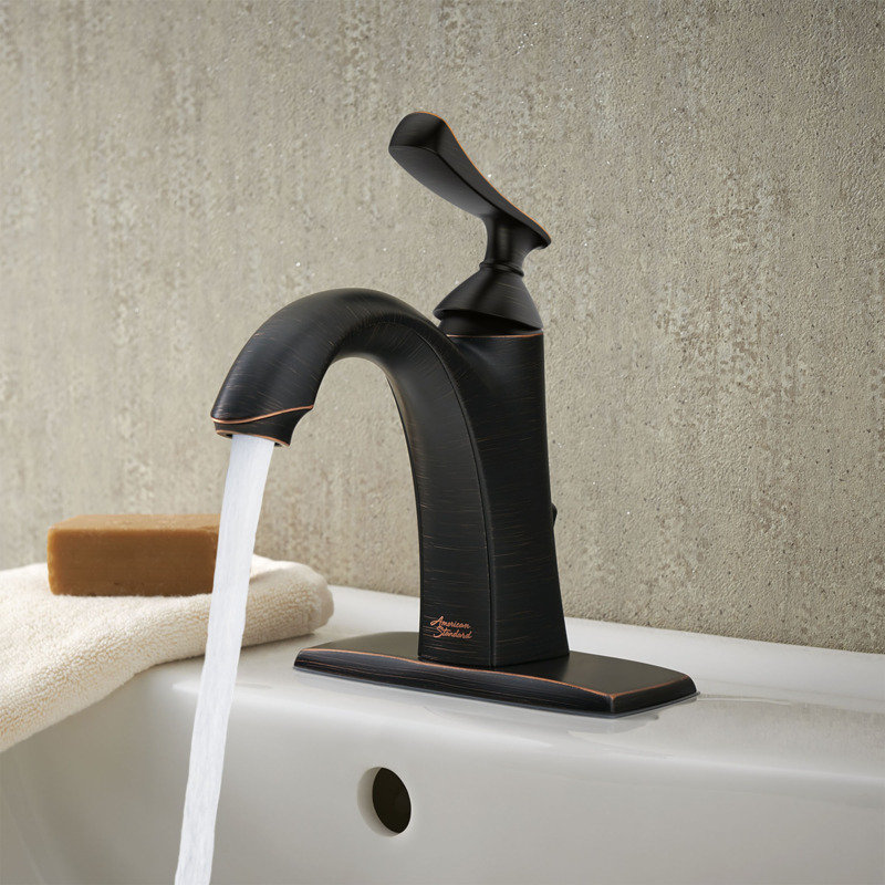CHATFIELD Single Hole Single-Handle Bathroom Faucet 1.2 gpm With Lever Handle, Legacy Bronze