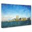 New York Skyline With The Twin Towers - Wrapped Canvas-56628687