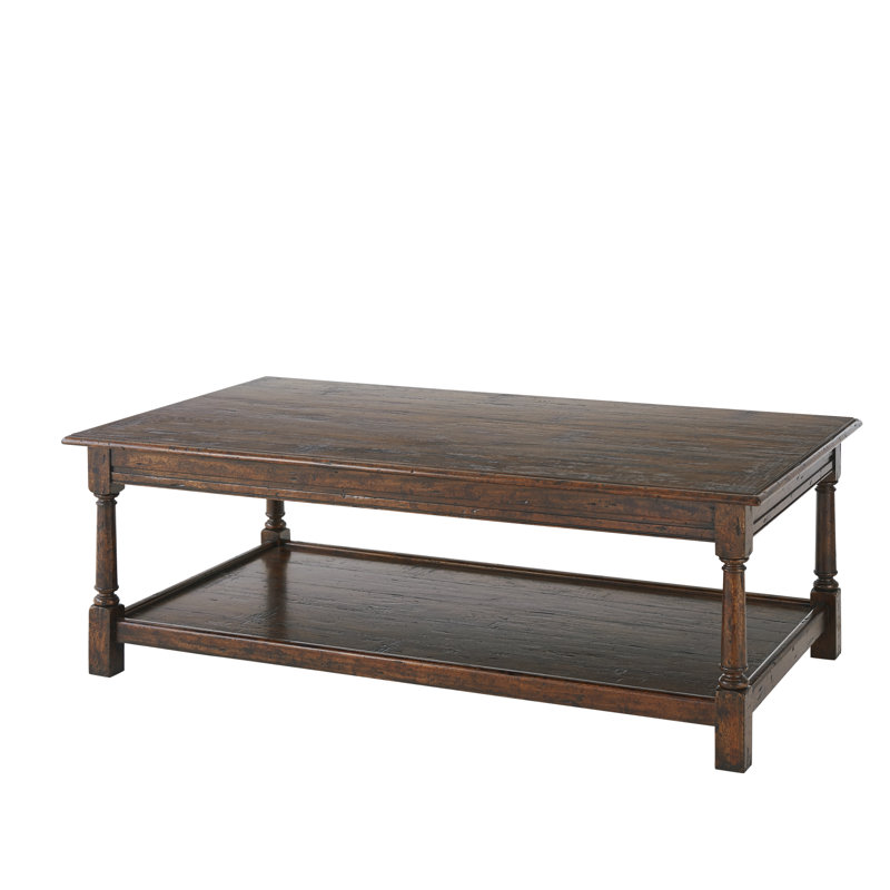 Althorp - Table basse avec rangement en chêne Victory