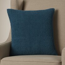 Large Modern Throw Pillows, Decorative Throw Pillow for Couch, Blue Gr –