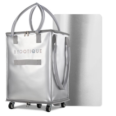 Sac de magasinage sur roulettes BYOUTIQUE