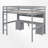 Gursimran Kids Full Loft Bed with Drawers-891721055