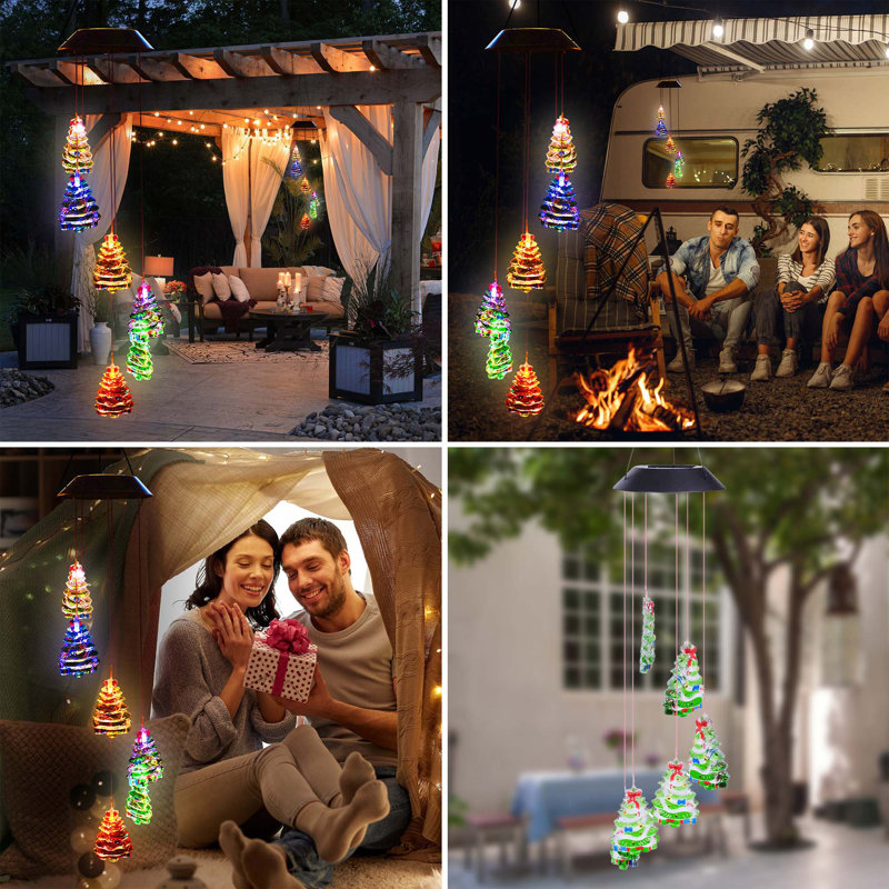 Aaronveer Plastic Plants & Flowers Wind Chime