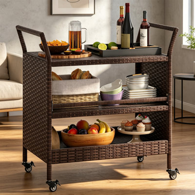 Metal Bar Cart