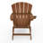 Nimitz All Weather Outdoor Folding HDPE Plastic Adirondack Chair With Cup Holder Fire Pit Chairs Oversized Patio Chair-1684897437