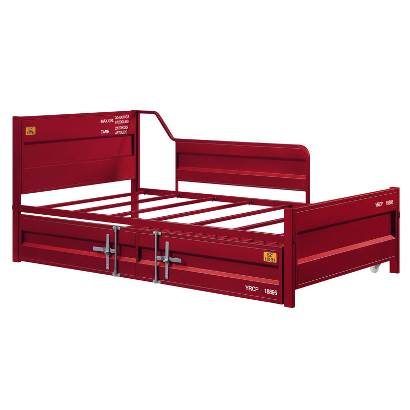 Lit gigogne Angus, Rouge
