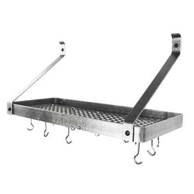 Gourmet Handcrafted Wall Mounted Pot Rack