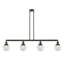 Luminaire suspendu linéaire à 4 lumières pour îlot de cuisine Lorri-75015675-75015676-75015678