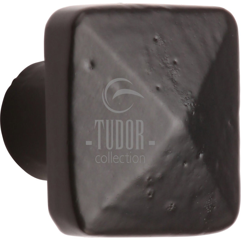 Heritage Brass Tudor Pyramid Design Cabinet Knob, 3.2 cm H
