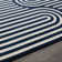 Balchand Geometric Machine Tufted Polypropylene Indoor / Outdoor Area Rug in Blue
