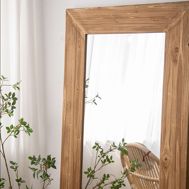 Rectangle Solid Wood Full Length Mirrors