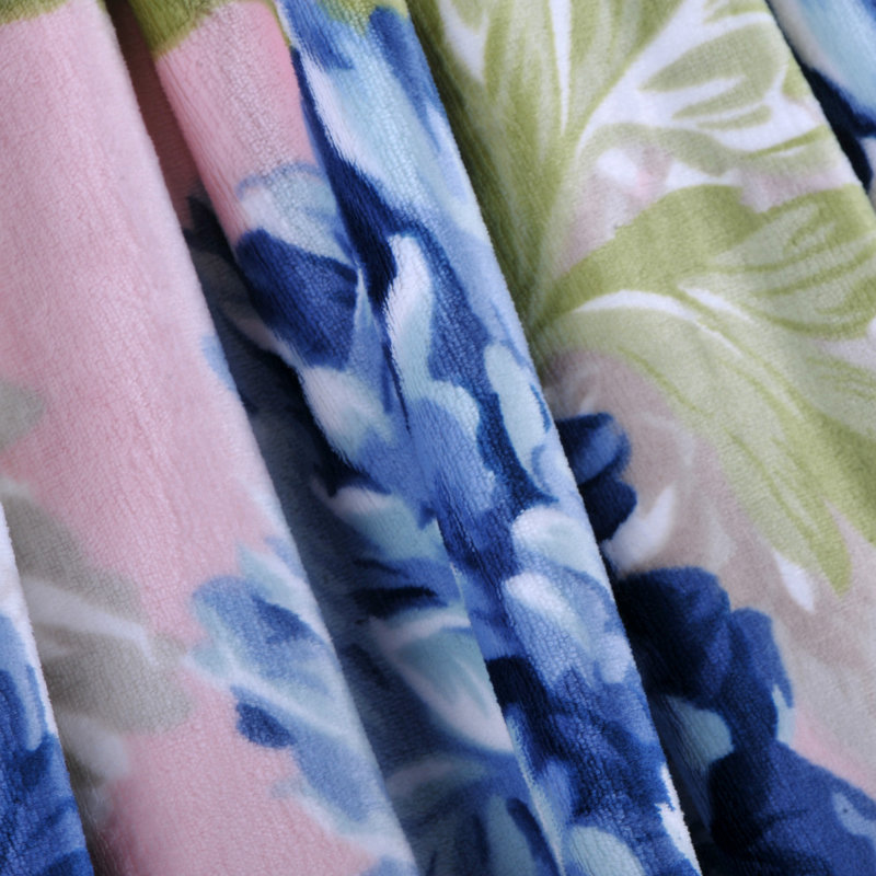 Throw Blanket, Geranium Blue