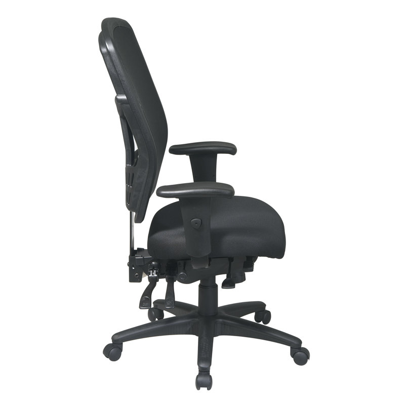 Chaise de travail ergonomique ProGrid, Diamant - jet