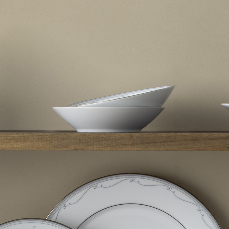 Noritake Satin Flourish Fruit Bowls, 5", 9 oz.