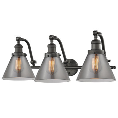 Plumlee 3 - Light Dimmable Vanity Light